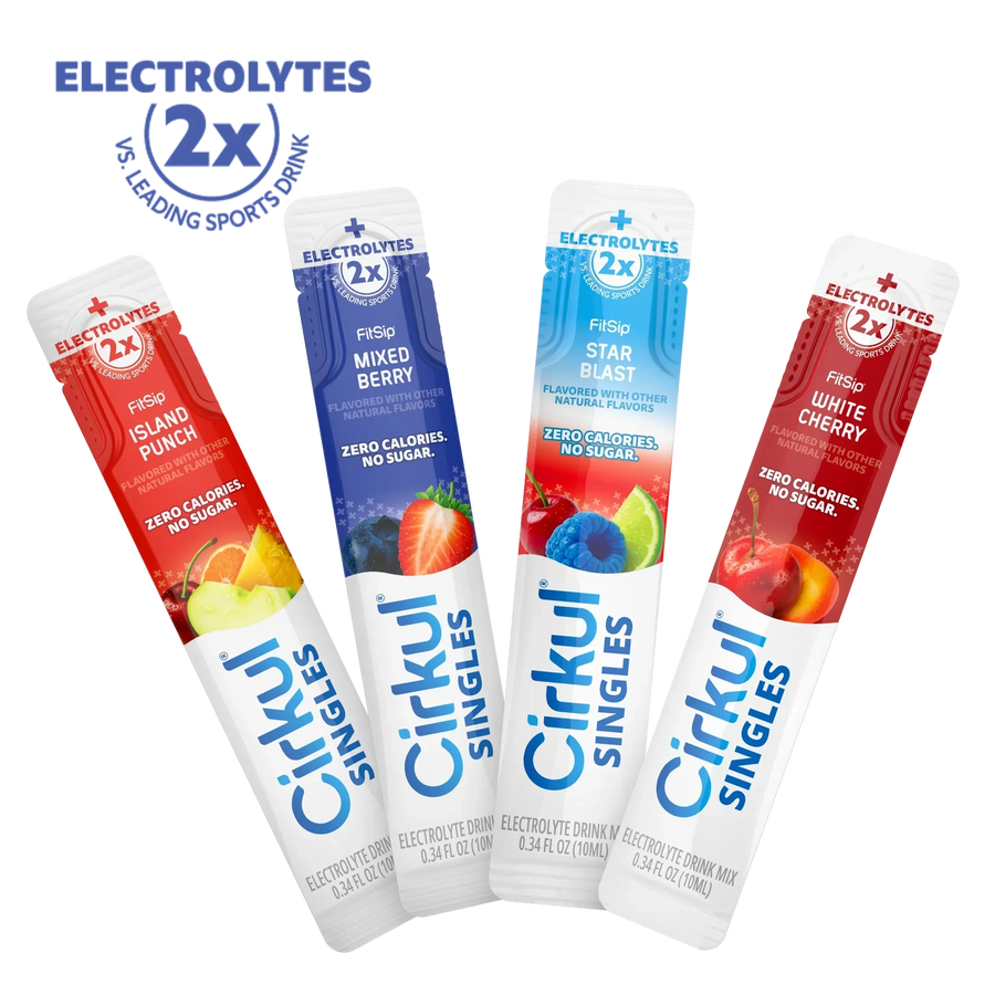 16-Pack Cirkul® Singles FitSip Bundle - Travel Edit