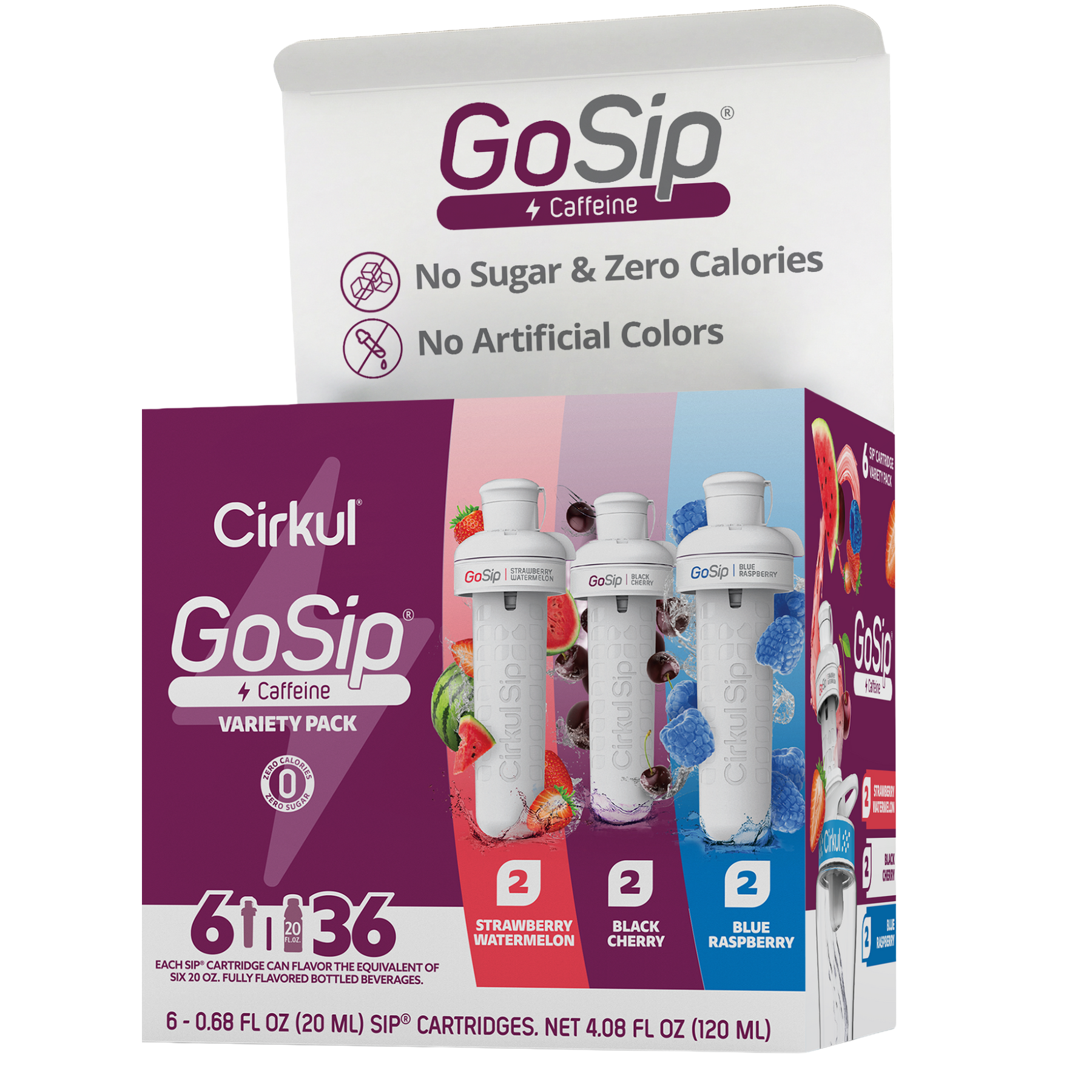 GoSip® 6-Pack Variety Pack - Classic Finish