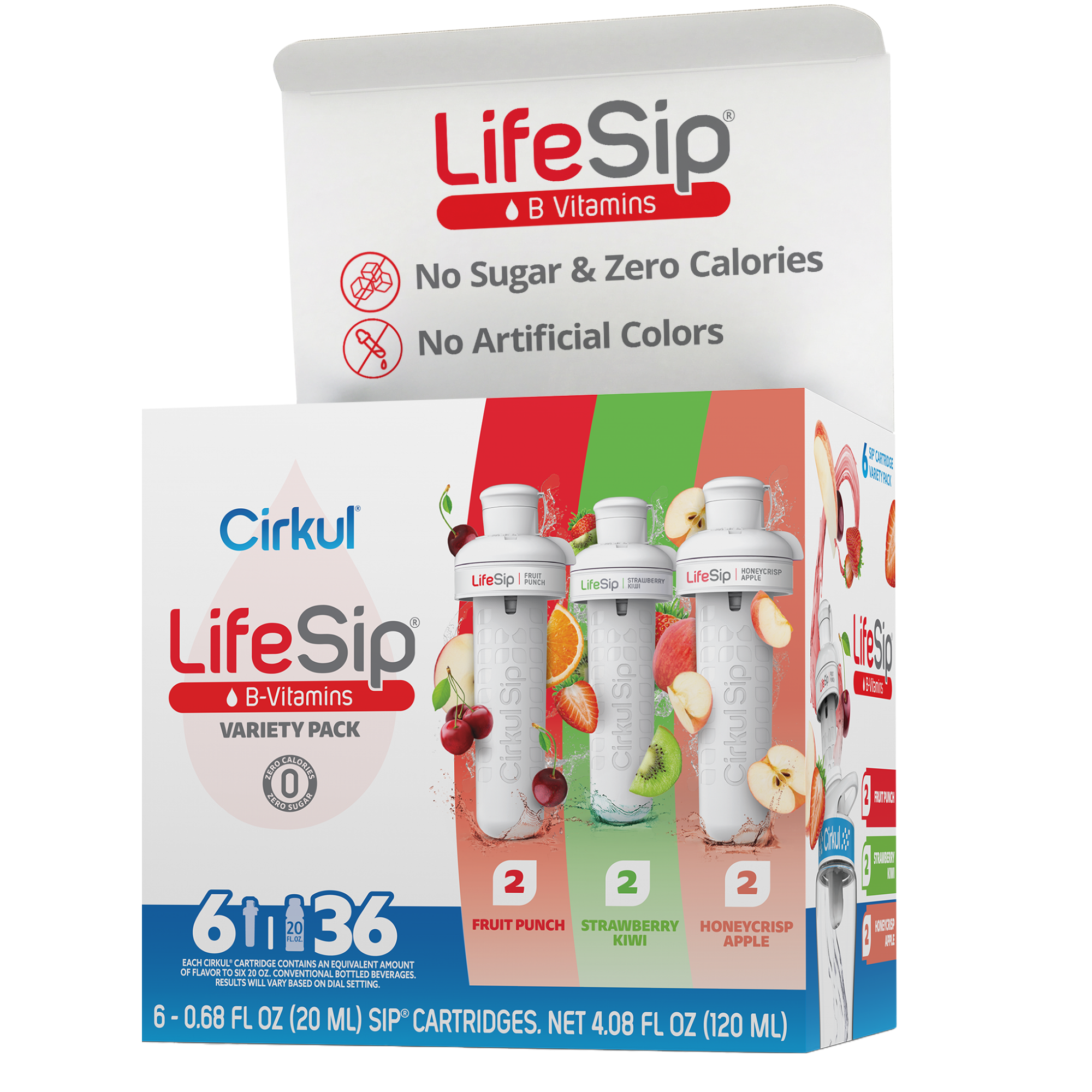 LifeSip® 6-Pack Variety Pack - Clean Style