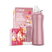 32oz. Rose Gold Stainless Steel Bottle Starter Kit - Fresh Pair