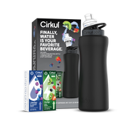 32oz. Matte Black Stainless Steel Bottle Starter Kit - Daily Set