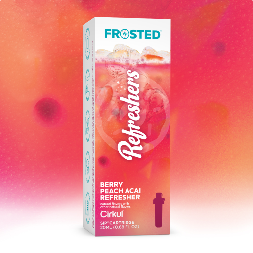 Frosted Berry Peach Acai Refresher - Easy Set