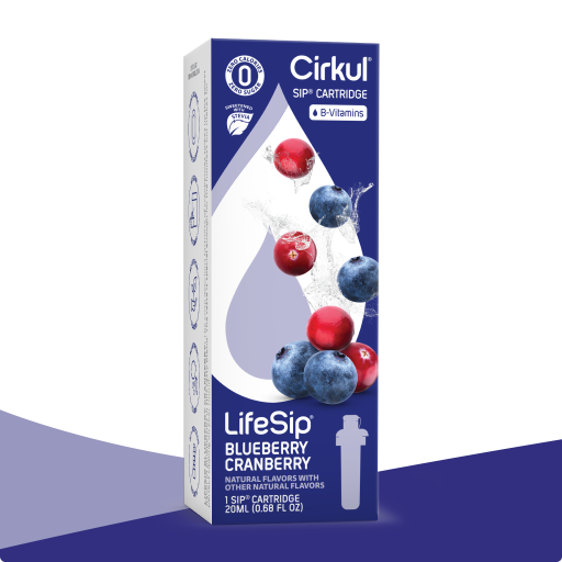 LifeSip Blueberry Cranberry (Stevia) - Travel Edit